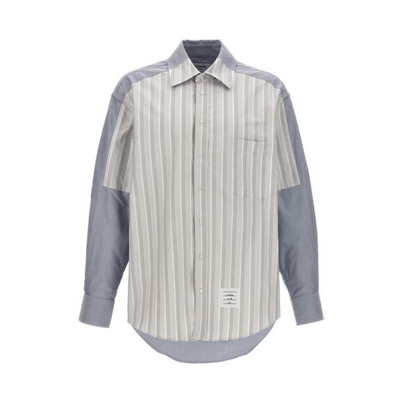 THOM BROWNE Patchwork shirt